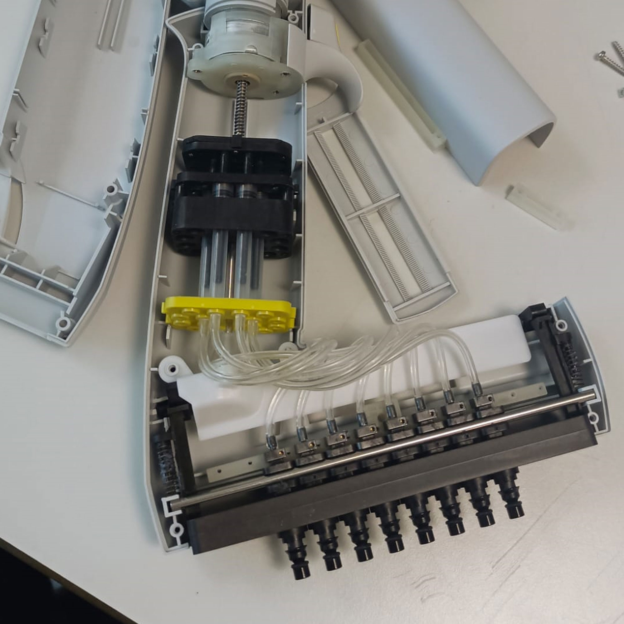 Thermo E1-cliptips, pipette servicing